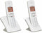 Alcatel F530 - DECT-telefoon - 2 handsets - Nummerherkenning - Grijs/Wit (2 stuks)