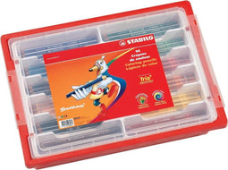 Kleurpotloden Stabilo Trio Thick Doos (96 Onderdelen)