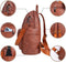 ECOTISH dames rugzak - Sportieve rugzak - 40 l - Unisex - Bruin
