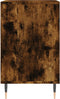 vidaXL - Schoenenkast - 102x36x60 - cm - bewerkt - hout - gerookt - eikenkleurig
