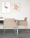 Set van 2 eetkamerstoelen GOMEZ Beige