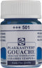 Talens plakkaatverf Extra Fijn flacon van 16 ml, lichtblauw (cyaan)