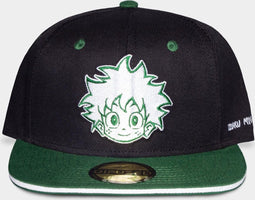 My Hero Academia - MHA Snapback Pet - Zwart/Groen