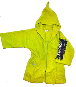 ISI Mini badjas - X-Factor - 74/80 - Groen