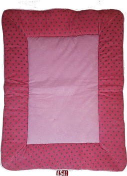 ISI Mini - Boxkleed / Kruipkleed - Roze met stippen - limited edition - 80x100cm