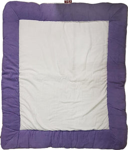 ISI Mini - Supergroot Speelkleed/Kruipdeken - Paars/Wit - 140x160cm