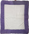 ISI Mini - Supergroot Speelkleed/Kruipdeken - Paars/Wit - 140x160cm