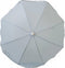 ISI Mini Universele Parasol Kinderwagen - Zacht Blauw