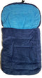 ISI MINI - Voetenzak Buggy - Fleece - autostoel 0 - Blauw / Aqua