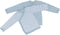 ISI MINI - Wikkelhemd - Teddy - Blauw - gestreept - 44/48 - set van 2