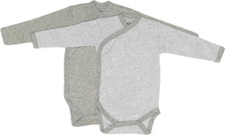 ISI Mini - Wikkelromper Teddy lange mouw