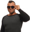Zegna Couture Sunglasses ZC0009 01V Zonnebril - Dames - Heren - Zwart - Gepolariseerd