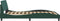 vidaXL - Bedframe - zonder - matras - 120x200 - cm - fluweel - donkergroen