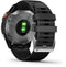 Garmin fēnix 6 Solar - Smartwatch - Zonne-energie - Zilver (Zwart)