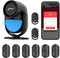 Alarmsysteem - Slim en Draadloos – 9-delig met app en 2 x Afstandsbediening