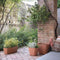Vierkante bloempot - DEROMA - Origin - 12 L - Terracotta
