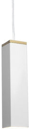 Andy - Hanglamp - Wit - E27 - Woonkamer - slaapkamer - kinderkamer - Industriële hanglampen - Staal - verstelbaar