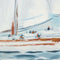 Canvas DKD Home Decor 90 x 3,5 x 120 cm 90 x 3,7 x 120 cm Jacht Mediterrane (2 Stuks)