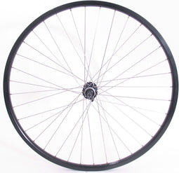 Voorwiel 28/29 / 622x19C Ryde Andra 30 velg met Shimano FH-MT200 naaf voor Center Lock remschijf - zwart