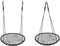 Iso Trade Nestschommel - Slingerschommel - 100 cm - Zwart - Copy