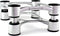 IsoAcoustics Aperta 200 Speaker Ontkoppeling Stands, Per Paar, Alu-Zilver