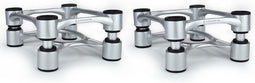 IsoAcoustics Aperta Speaker Ontkoppeling Stands, Per Paar, Alu-Zilver