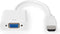 Nedis CCGB34900WT02 - HDMI naar VGA Kabel - 20cm - Wit