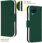 Accezz Samsung Galaxy A12 - Wallet Softcase Bookcase - 3 pashouders - Groen