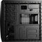 Aerocool CS-1102 - Midi Tower PC - ATX micro ATX Mini-ATX - Zwart