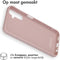 iMoshion Hoesje Geschikt voor Samsung Galaxy A14 (5G) / A14 (4G) Hoesje Siliconen - iMoshion Color Backcover - roze