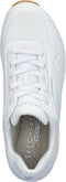 Skechers Uno - Stand On Air - Dames Sneakers - Air-Cooled Memory Foam - Wit