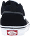 Vans Youth Filmore Jongens Sneakers - (Suede/Canvas) Black/Pewt - Maat 39