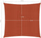 vidaXL - Zonnezeil - 160 - g/m² - 2x2 - m - HDPE - terracottakleurig