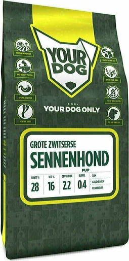 Yourdog Grote zwitserse sennenhond Rasspecifiek Puppy Hondenvoer 6kg | Hondenbrokken
