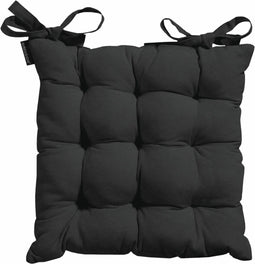 Madison bistro tuinkussen Panama 46x46 cm - zwart