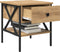 vidaXL - Nachtkastjes - 2 - stuks - Artisan - Eiken - 40x42x45 - cm - Geengineerd - Hout
