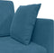 vidaXL - Vloersofa - Bed - 2-in-1 - Blauw - 213x144x60 - cm - Velours