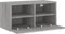 vidaXL - Tv-wandmeubel - 60x30x30 - cm - bewerkt - hout - grijs - sonoma - eikenkleur