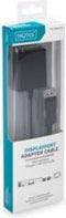 Digitus 0.15m - DisplayPort/DVI-I - Zwart