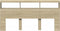 vidaXL - Hoofdbordkast - met - LED-verlichting - 200x17x102 - cm - sonoma - eiken