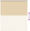 vidaXL - Rolgordijn - verduisterend - 120x150 - cm - stofbreedte - 116,6 - cm - beige