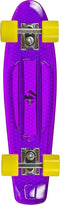 Plastic skateboard Juicy Susi clear paars