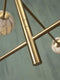 It's about RoMi Carrara Hanglamp - Ø99cm - 6-lichts G9 - Goud