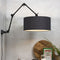 it's about RoMi Hang-/Wandlamp Amsterdam - Zwart/Zwart - 100x47x85cm - Binnen Bohemian,Scandinavisch