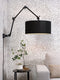 it's about RoMi Hang-/Wandlamp Amsterdam - Zwart/Zwart - 100x47x85cm - Binnen Bohemian,Scandinavisch