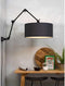 it's about RoMi Hang-/Wandlamp Amsterdam - Zwart/Zwart - 100x47x85cm - Binnen Bohemian,Scandinavisch