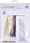 Thea Gouverneur - Borduurpakket met telpatroon - 2048 - Voorgesorteerde DMC Garens - Knuffelberen - Linnen - 41 cm x 46 cm - DIY Kit