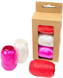 Lint 3 pak rood/wit/roze | 6 stuks