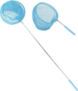 Dutchwide Schepnet - Uitschuifbaar - 37 cm tot 85 cm - Blauw
