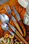Laguiole Style de Vie Bestekset Luxury Line - 16-delig - Olijfhout (16 stuks)